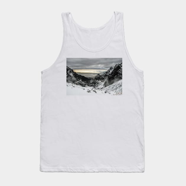 Winter in the mountains Tank Top by artesonraju